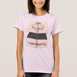 Geschenk für Frauen in der Katze-Mama T-Shirt