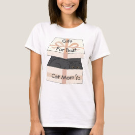 Geschenk für Frauen in der Katze-Mama T-Shirt
