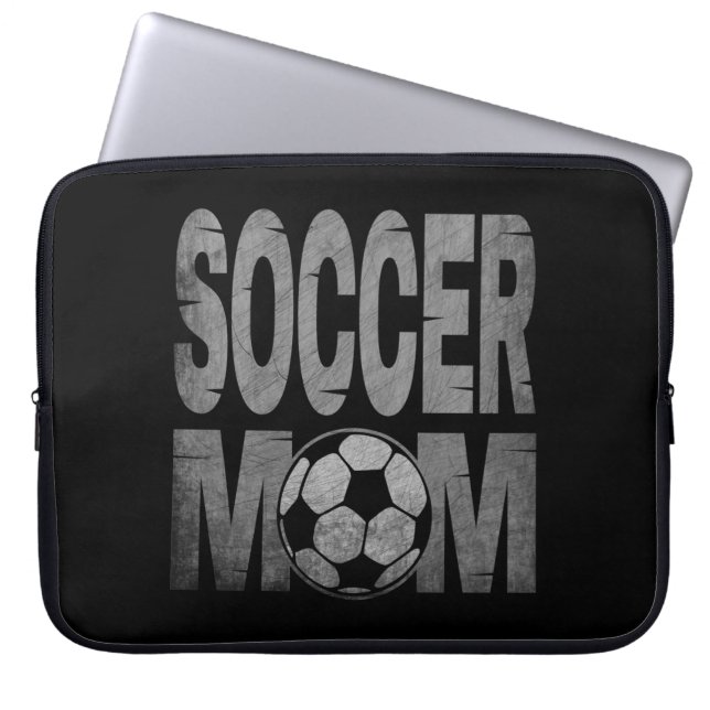GESCHENK FÜR FUSSBALLMUTTER LAPTOPSCHUTZHÜLLE (Vorderseite)