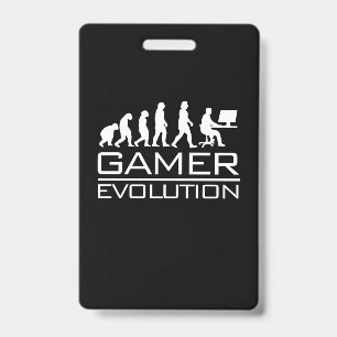 Geschenk für Gamer   Gamer Evolution Ausweis