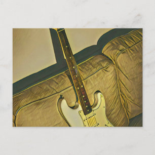 Geschenk für Gitarrist-Gitarrist Postkarte