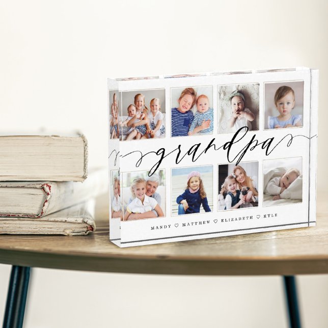 Geschenk für Großvater | Entenkinder - FotoCollage Fotoblock (Von Creator hochgeladen)