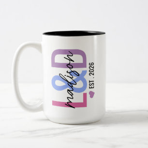 Geschenk für Hebamme und Entbindungspflege L& D Ge Zweifarbige Tasse