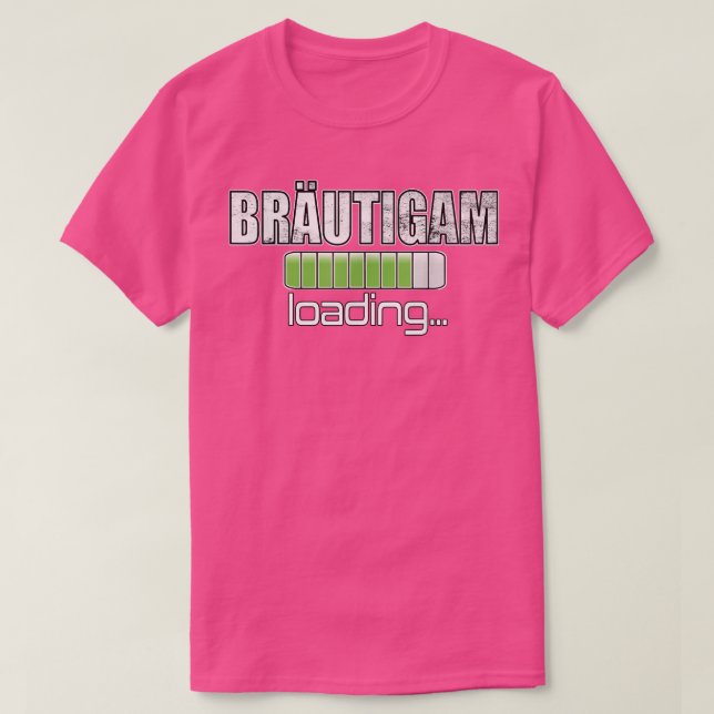 Geschenk für Junggeselle T-Shirt (Design vorne)
