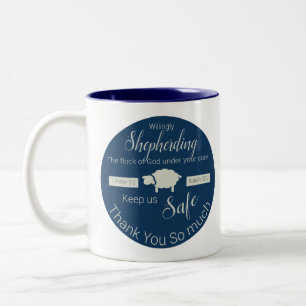 Geschenk für JW-Älteste personalisierter Name, Gem Zweifarbige Tasse