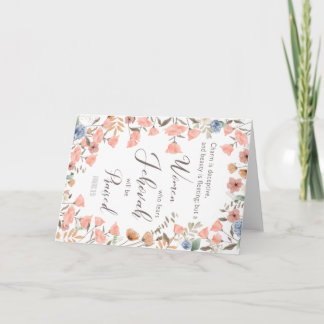 Geschenk für JW Elders Ehefrau Karte