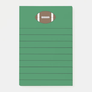 Geschenk für klassische Fußballsportarten Post-it Klebezettel