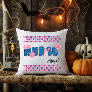 Geschenk für Krankenpflege zu Halloween Kissen