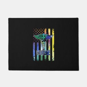 Geschenk für Krankenschwester   Amische Flagge Fußmatte