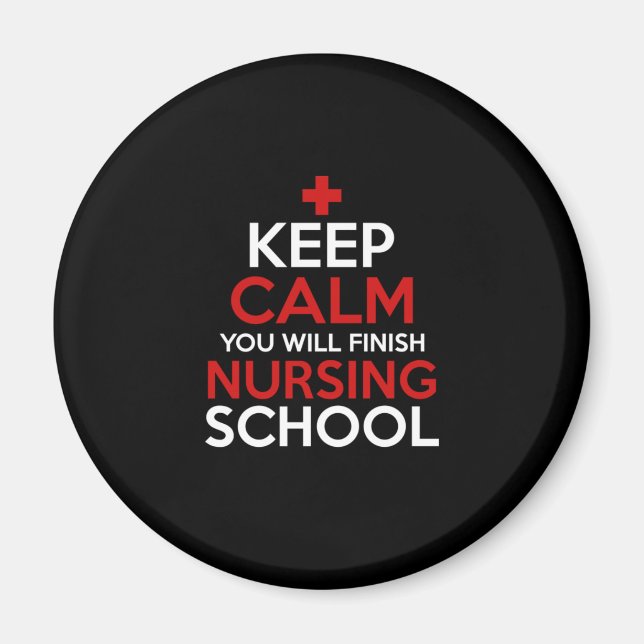 Geschenk für Krankenschwester | Behalt Ruhe Sie we Magnet (Vorne)