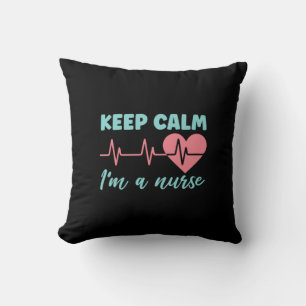 Geschenk für Krankenschwester   Behalten Ruhe Ich  Kissen