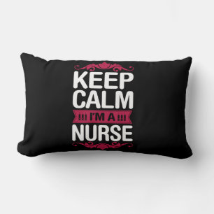 Geschenk für Krankenschwester Behalten Ruhe Ich Lendenkissen