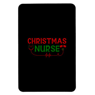 Geschenk für Krankenschwester Christmas Nurse Magnet