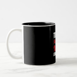 Geschenk für Krankenschwester Das ist eine Phant Zweifarbige Tasse