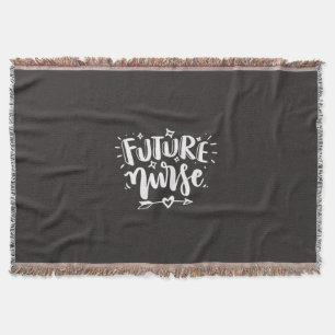 Geschenk für Krankenschwester Future Nurse Decke