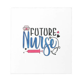 Geschenk für Krankenschwester | Future Nurse Notizblock