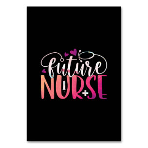 Geschenk für Krankenschwester   Future Nurse Tischnummer