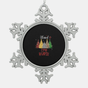 Geschenk für Krankenschwester   Gesegnet LPN Nurse Schneeflocken Zinn-Ornament