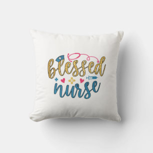 Geschenk für Krankenschwester   Gesegnete Krankens Kissen