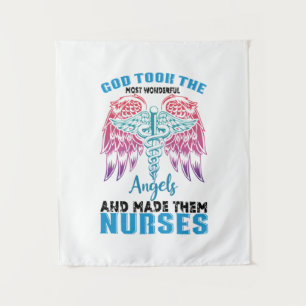 Geschenk für Krankenschwester Gutes Werkzeug Das Wandteppich