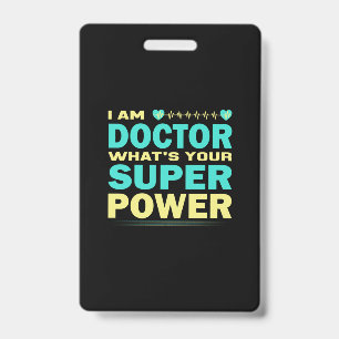 Geschenk für Krankenschwester   Ich bin Doktor, wa Ausweis