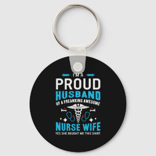 Geschenk für Krankenschwester Ich bin ein stolze Schlüsselanhänger
