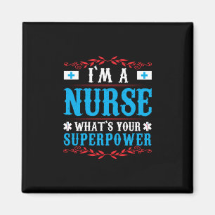 Geschenk für Krankenschwester   Ich bin eine Krank Magnet