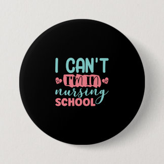 Geschenk für Krankenschwester | Ich bin in der Kra Button