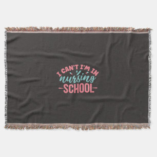 Geschenk für Krankenschwester Ich bin in der Kra Decke