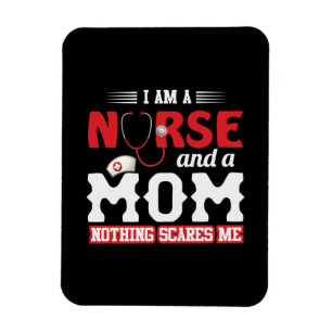 Geschenk für Krankenschwester Ich bin Krankensch Magnet