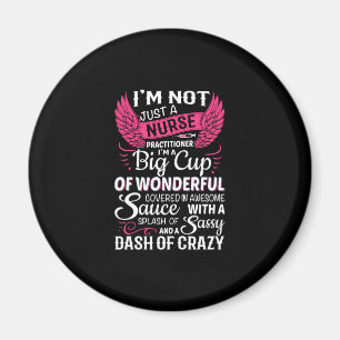 Geschenk für Krankenschwester   Ich bin nicht nur  Magnet
