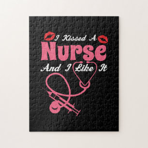 Geschenk für Krankenschwester Ich küsste eine Kr