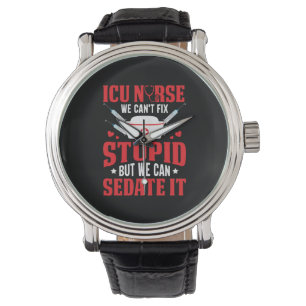 Geschenk für Krankenschwester ICU-Krankenversich Armbanduhr