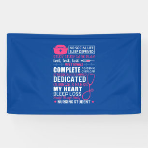 Geschenk für Krankenschwester Kein soziales Schl Banner