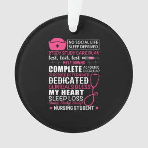 Geschenk für Krankenschwester   Kein soziales Schl Ornament