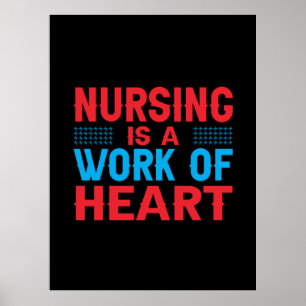 Geschenk für Krankenschwester Krankenpflege ist Poster