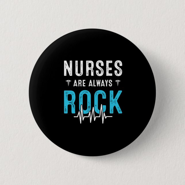 Geschenk für Krankenschwester | Krankenschwestern  Button (Vorderseite)
