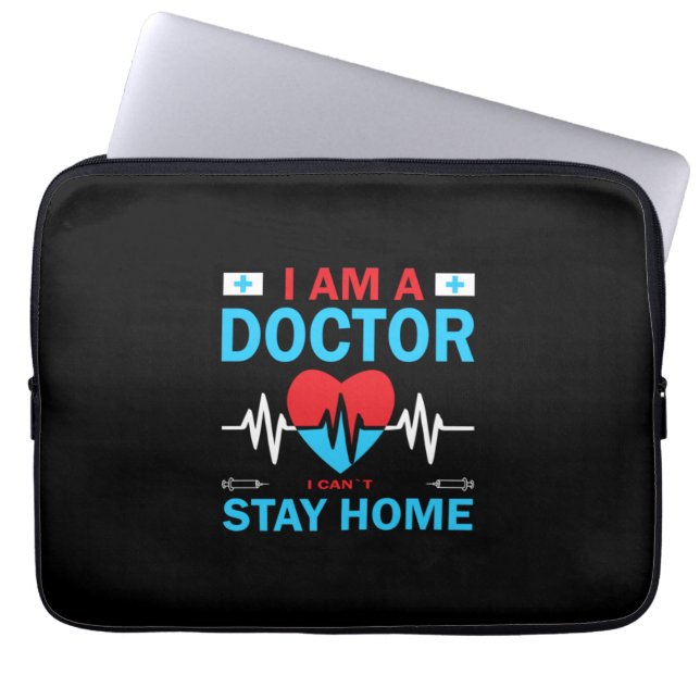 Geschenk für Krankenschwester | Krankenversicherun Laptopschutzhülle (Vorderseite)