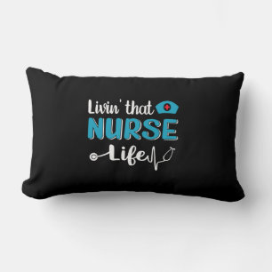 Geschenk für Krankenschwester   Leben in diesem Kr Lendenkissen