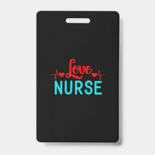 Geschenk für Krankenschwester Liebe Nurse Ausweis