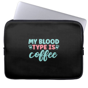 Geschenk für Krankenschwester Mein Bluttyp ist K Laptopschutzhülle