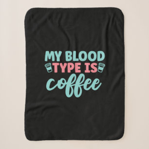 Geschenk für Krankenschwester Mein Bluttyp ist K Sherpadecke