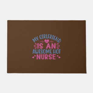 Geschenk für Krankenschwester Meine Freundin ist Fußmatte