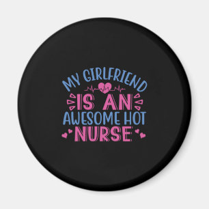 Geschenk für Krankenschwester   Meine Freundin ist Magnet