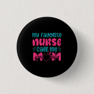 Geschenk für Krankenschwester   Meine Lieblings-Kr Button