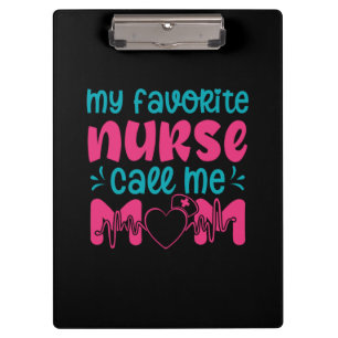 Geschenk für Krankenschwester Meine Lieblings-Kr Klemmbrett