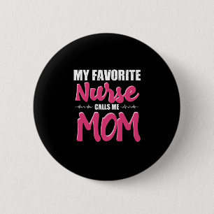 Geschenk für Krankenschwester Meine Lieblingssch Button