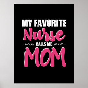 Geschenk für Krankenschwester   Meine Lieblingssch Poster
