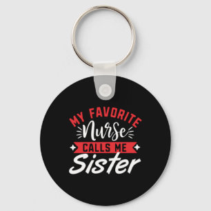Geschenk für Krankenschwester Meine Lieblingssch Schlüsselanhänger