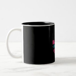 Geschenk für Krankenschwester   Nacho Average Nurs Zweifarbige Tasse